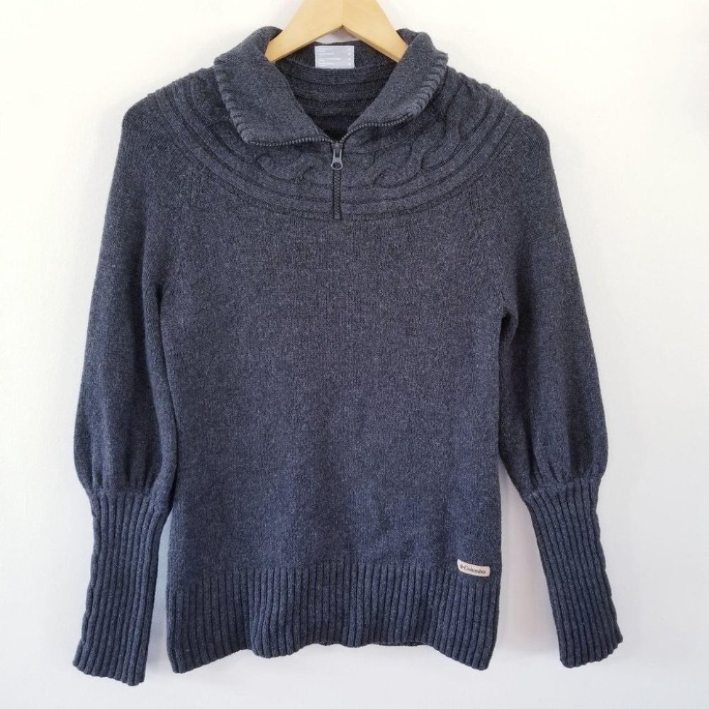 Columbia Wool Blend Knit Sweater M